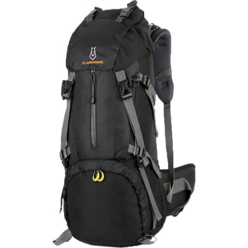 60L Waterproof Men Women Outdoor Travel Bag Climbing Backpack USB Socket Camping Hiking Rucksack Trekking Sport Pack