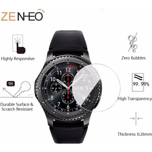 Tempered Screen Protector Film For Samsung Gear S3 classic/ frontier Watch Active 3/5pcs screen Protective Film smart Accessorie