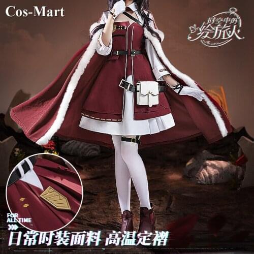 Anime A Traveler In Time And Space Heroine Cosplay Costume The Next Stop Paradise Uniform Dress Female Party Role Play Clothing