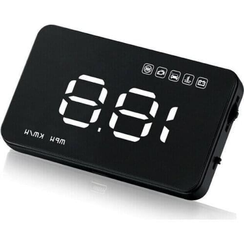 1PCS 3.5" OBD2 II Digital Car GPS HUD Head Up Display Speedometers Alarm Car Display Navigation Smart Universal HD Screen