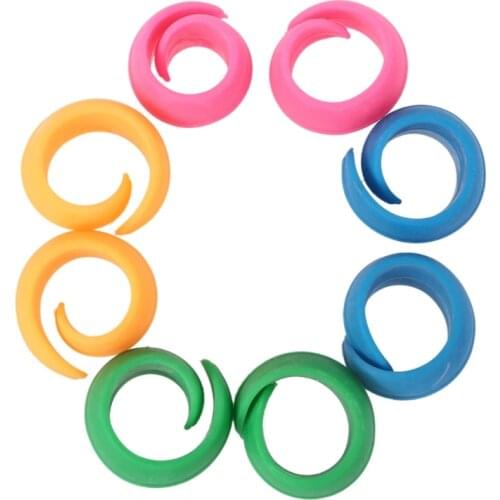 2021 New 100pcs Embroidery Sewing Machine Thread Spool Huggers Tool Keep Spools From Unwinding No Loose Ends Tails
