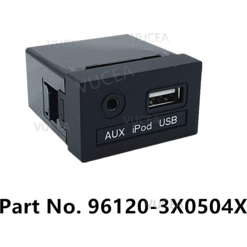 961203X050 Genuine Audio AUX USB Jack assy For Hyundai Elantra MD 2011-2015 96120-3X0504X 96120-3X050