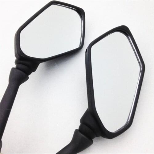 Afetermarket free shipping motorcycle mirror For Motorcycle Kawasaki ER-6F 2009 2010 Z1000SX Ninja 650R 400R 2011 Black rearview