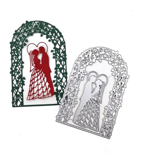 Julyarts Wedding Metal Dies for Card Making Scrapbooking Stencil Die Cuts Card Making DIY Craft Embossing New Dies