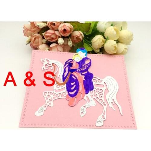K31 METAL CUTTING DIES Princess Prince Love Horse Fairy Tale Scrapbook Card Album Paper Craft Home Decor Embossing Stencil