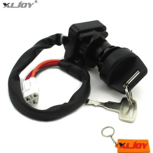 XLJOY Ignition Key Switch For Suzuki ATV LTZ400 LTZ 400 LT-Z400 Quad 2005 2006 2007 2008 KFX400 Arctic Cat DVX400