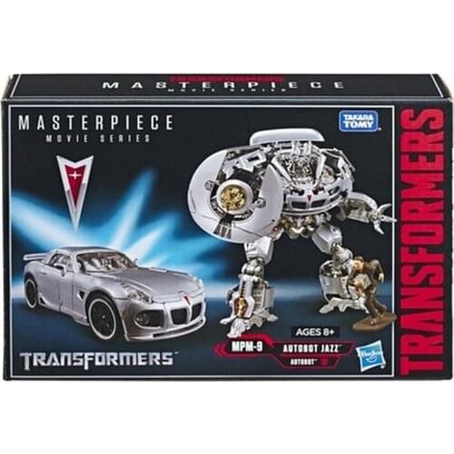 Hasbro Transformers MPM09 Movie Version MPM-09 Jazz Masterpiece Autobot Jazz Deformation Car Model Collection