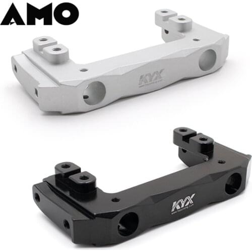 KYX Racing Front Bumper Frame Brace Connector Servo Mount Support RC Crawler Car Axial SCX10 II 90046 Chassis Parts Accessories