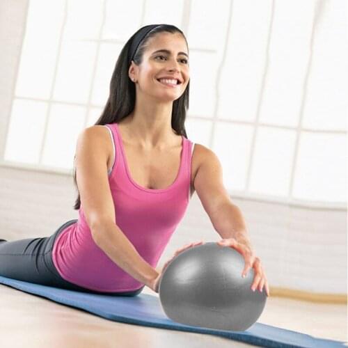 Mini Yoga Ball PVC Fitness Ball Suitable For Equipment Exercise Ball Balance Home Trainer Pilates 25 Cm Yoga Equipment 2021