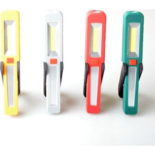 Mycyk Multi-function 5wCOB working lamp led overhaul lamp magnetic absorption plastic camping lamp outdoor lamp color random new