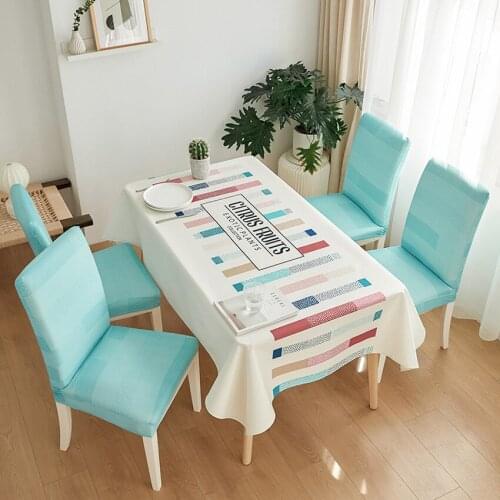 Room Decor Aesthetic Tablecloth Rectangular BlendTable Decoration Tablecloth Chair Cover Manteles Para Fiesta Party Modern