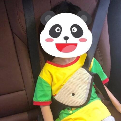 New Triangle Baby Kids Car Safe Fit Seat Belt Adjuster Device Auto Safety Cover Child Neck Protection Positioner Breathable