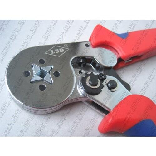Self-adjustable crimper LSC8-6-4A cable ferrules terminals crimping tools multi pliers 0.25-6mm2