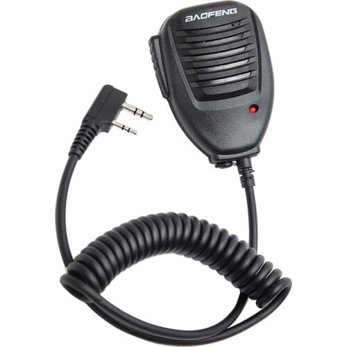 Original BaoFeng Handheld Micro Speaker Microphone for Walkie Talkie BFUV5R Portable Two Way Radio Pofung UV-5R BF-888S