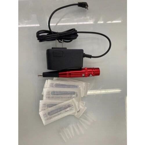1Pcs Permanent Makeup Pen + 1Pcs Power Supply Tattoo Machine Kit High Quality Free Shipping