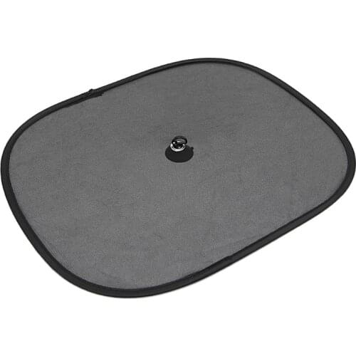 2PCS Car Window Sunshade Sun Shade Visor Side Mesh Cover Shield Sunscreen Black 090E