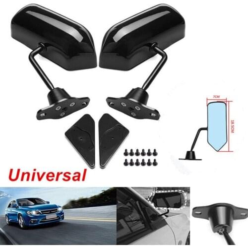 Universal Car Racing Mirror Classic Retro Door Wing Side Mirror Rearview Mirror California Style Car Accessories