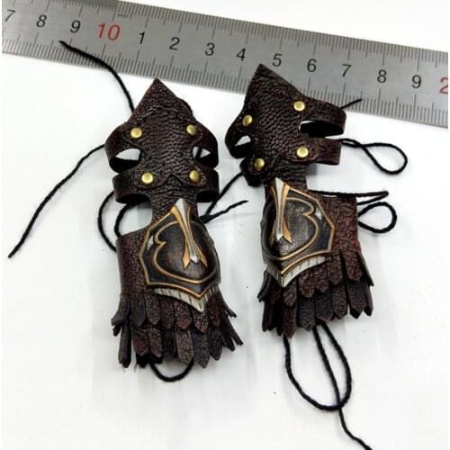 In Stock TBLeague PL2020-172 B 1/6th Royal Defender Guard Dark Black Version Knee Leg Armor For Usual 12inch Doll Female Body