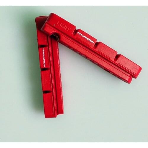 FOURIERS ROAD BRAKE Replacement pad cartridges bicycle V Brake Pads fits ALLoy rims carbon ring