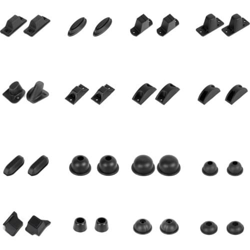 1Pair Replacement Plastic Stud Luggage Feet Pads for Luggage Bags Suitcase Stand Feet LX9F