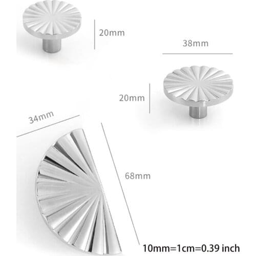 1PC Wardrobe Door Pulls Furniture Drawer Knob Handle Pulling Door Design Brass Handle Cupboard Shoe Cabinet Durable Long