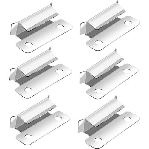 6PCS Original Heated Bed Glass Bed Platform Ender 3 Pro Bed Clips Clamp 7mm Compatible with Creality Ender 3 V2 Ender 3S CR-10S