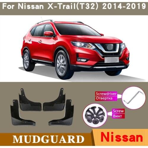 Car Products Car Accessories Fender Mudguards Splash Guards Fender Mudflaps For Nissan XTrail T32 X-Trail X Trail 2014-2019