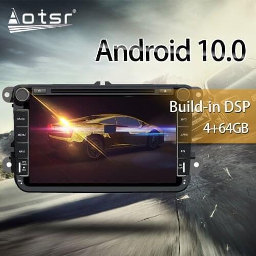 For VW/Volkswagen/Golf/Polo/Tiguan/Passat/b7/b6/SEAT/leon/Skoda/Octavia Car Multimedia Radio Player Android10 DSP 8 inch IPS Nav