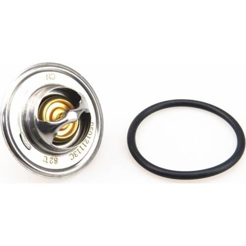 AZQFZ 82 Celsius Thermostat Gasket For VW Golf MK4 MK5 MK6 Passat B5 B6 Sharan Bora Polo A4 A6 A3 Seat Altea Octavia 050121113H