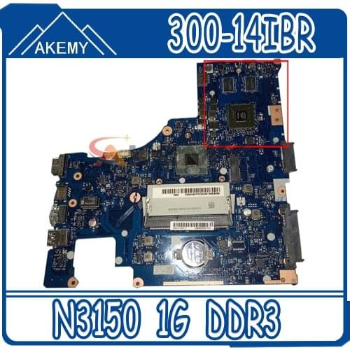 BMWC1/BMWC2 NM-A471 MAINBOARD MOTHERBOARD FOR LENOVO 300-14IBR LAPTOP MOTHERBOARD(FOR N3150 CPU 1G GPU DDR3) tested 100% work