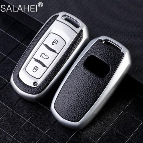 TPU Car Key Cover Case For Geely Atlas Boyue NL3 EX7 EmgrandX7 EmgrarandX7 SUV GT GC9 borui Car Key Protection Cover Accessories