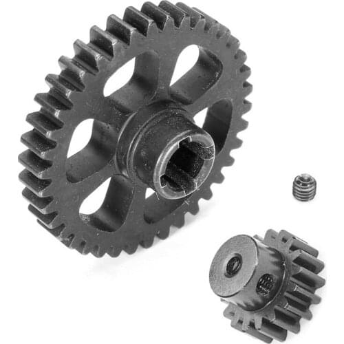Upgrade Part Metal Reduction Gear + Motor Gear Spare Parts for Wltoys A949 A959 A969 A979 K929 RC Car Remote Control Toy Parts