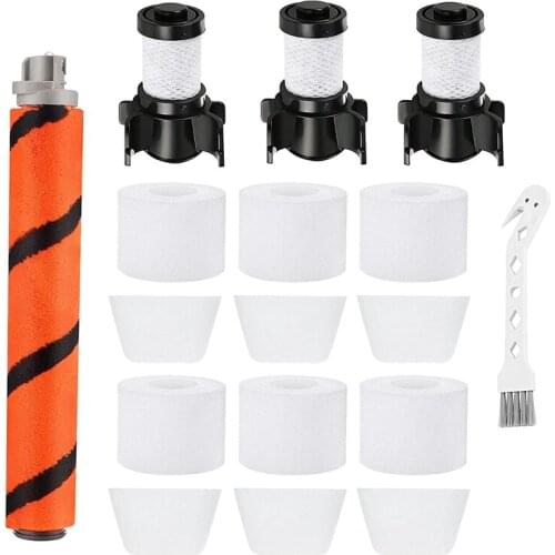 Brush Roll Foam Felt Filter HEPA Filter for Shark IONFlex DuoClean IF100 IF200 IF201 IF202 Vacuum Cleaner Accessories