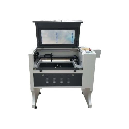 Small mini 4060 paper wood wine bottle cnc co2 laser engraving cutting machine engraver 80W