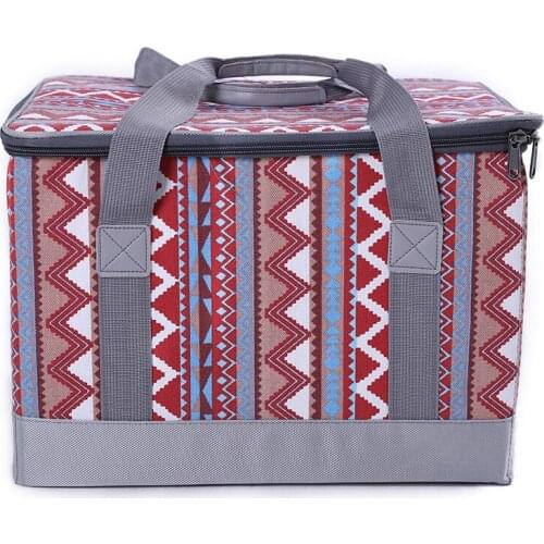 Outdoor picnic equipment kit multifunctional bin bin ethical wind large bag picnic bag