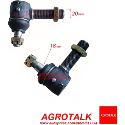 Set of steering joints (left and right) as picture showed for Jinma JM404 / JM454 tractor, Part number