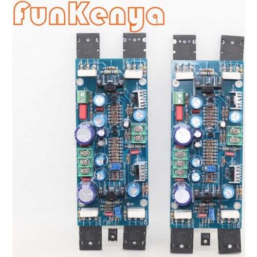 1 Pair Refer To KSA50 Power Amplifier Board Class A 50W*2 Class AB Hi-Fi Hi-End Fever Amplify Finished Board 5200 1943