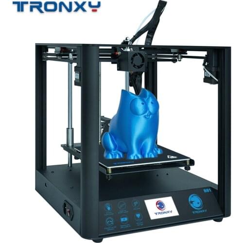 Big Sale D01 3D Printer Industrial linear guide rail FDM 3D Printing Titan Extruder Silent board design Enclosure is optional