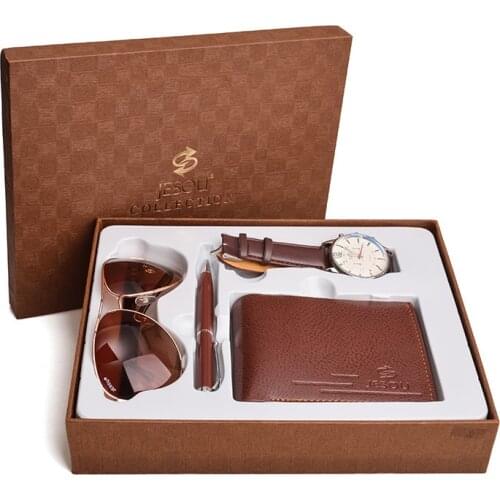 Relogio 2021 Mens Big Dial Fashion Personality Quartz Men Watch Gift Set Fathers Day Gift Business Boyfriend Birthday Gift