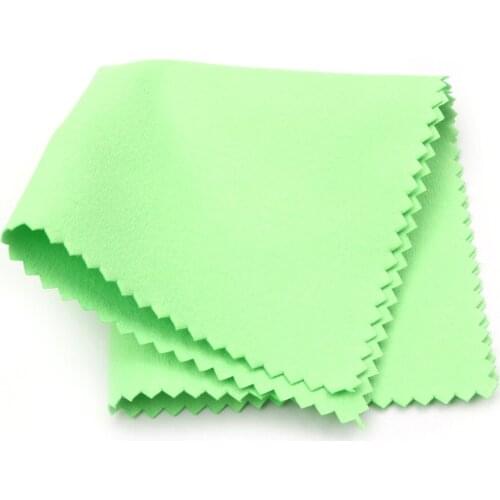 Musical Instruments Cleaning Polishing Cloth 15cm*15cm Size Double-Sided Soft Microfiber Cloth Musical Instrument Accessories