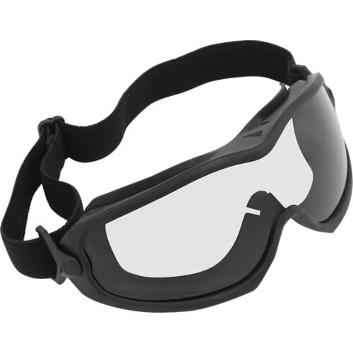 Airsoft Tactical Goggle Clear PC Lens Anti-fog Military Safety Sunglasses Shooting Combat Paintball Accessories