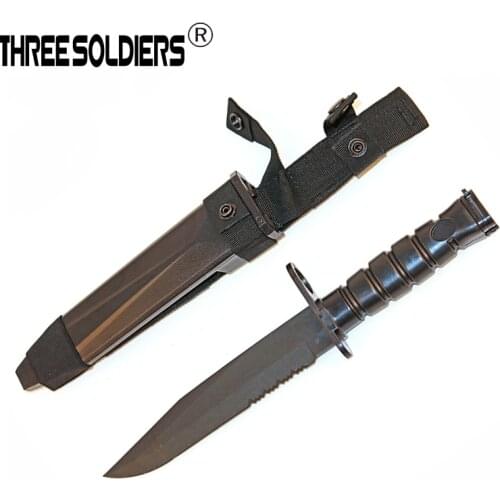 M10 tactical plastic knife model 1:1 static props outdoor live-action CS dress training rubber soft knife