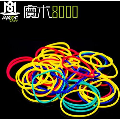 The whole set of cream rubber band magic tricks magic props