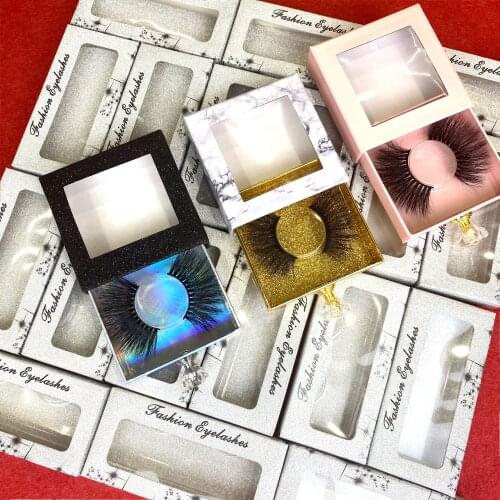 Top Grade Factory Hand Made Multi-Layered Black Band Private Label 3D Mink Fur Eyelashes