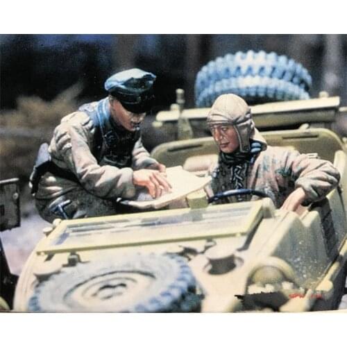 1/35 Resin Figure Model Kit Unassambled Unpainted 548(NO CAR)