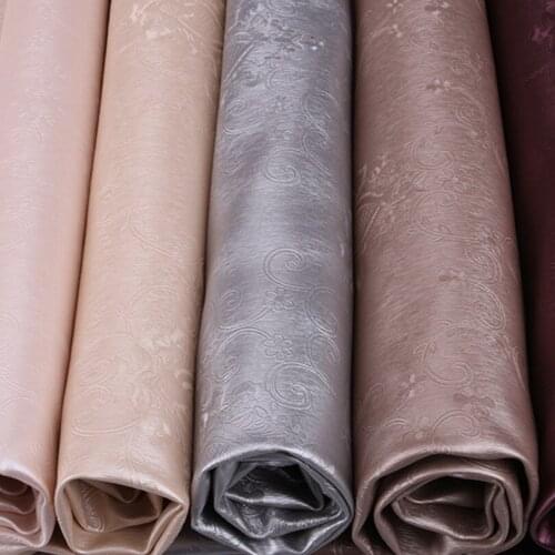 10 meters roll New semi-PU eco-friendly decorative leather KTV hotel bedside sliding door embossed artificial leather fabric