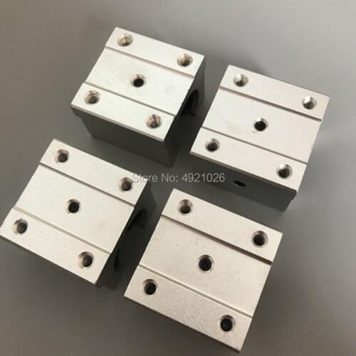 4pcs/lot SBR25UU SBR30UU 25mm 30mm Linear Ball Bearing Block CNC Router SBR25 30 linear guide 3D