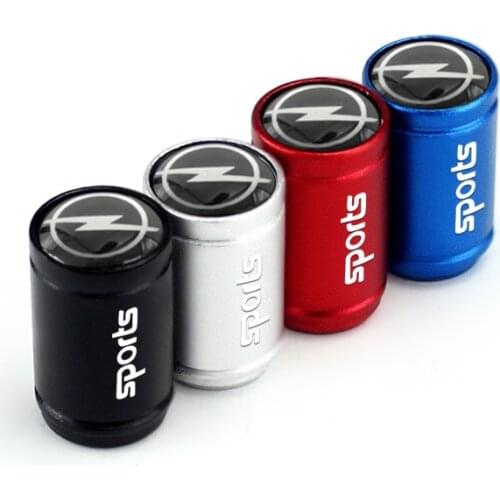 Accessories Dull Polish Wheel Tire Valve Caps Car Auto For Opel Logo For Opel Insignia Astra Corsa Mokka Zafira Vectra Meriva