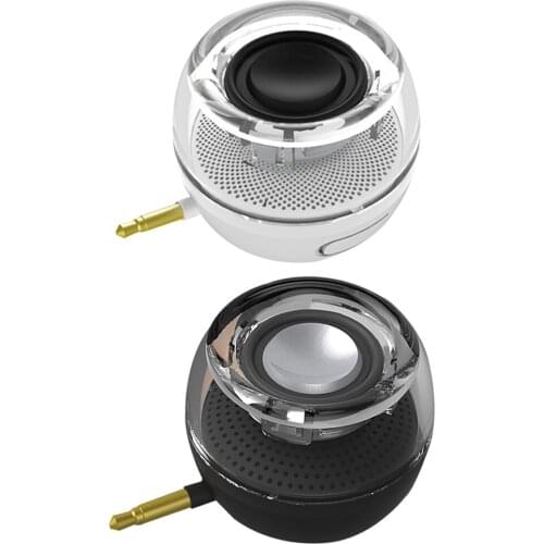 Bluetooth Speaker 3.5mm Mobile Phone Speaker MP3/MP4/Mobile Phone/Tablet Mini Direct Plug-In Portable Speaker Subwoofer