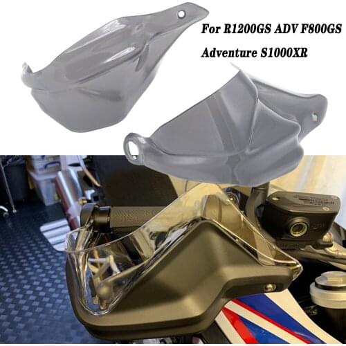 For BMW R1200GS ADV F800GS Adventure S1000XR Handguard Hand Shield Protector Windshield Smoke 2013 2014 2015 2016 2017 2018